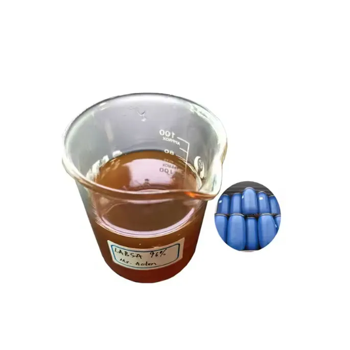 96% Labsa chimique linéaire alkylbenzène acide sulfonique pour le détergent CAS 27176-87-0