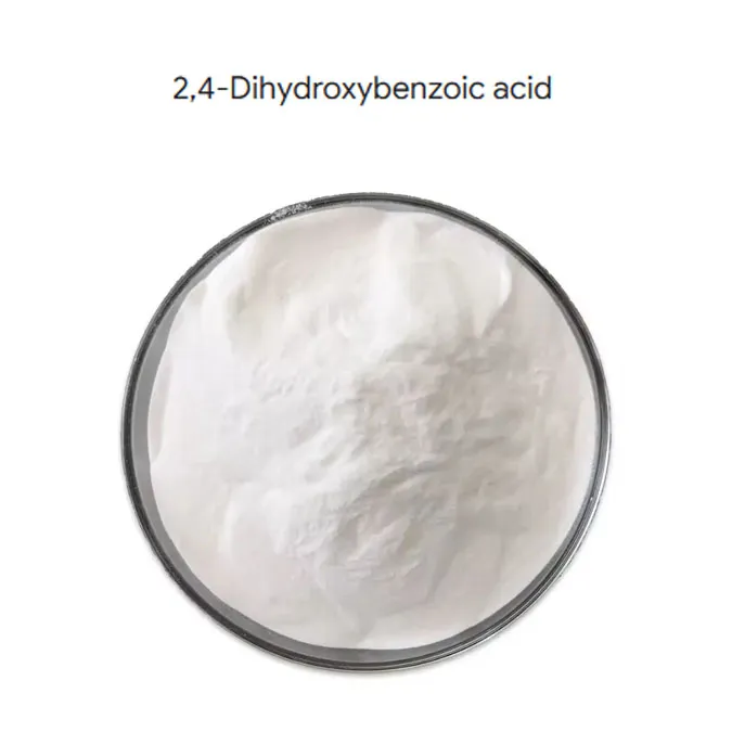 99% 2,4-dihydroxybenzoïque Powder CAS 89-86-1 C7H6O4