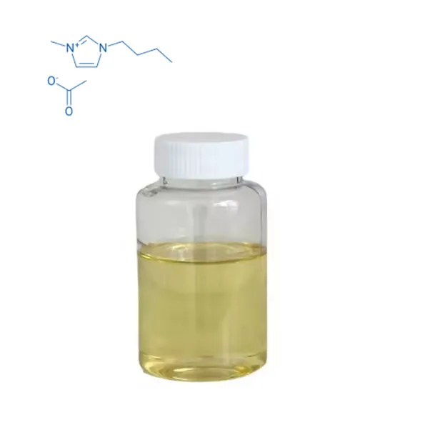 99% de pureté 1- butyl -3- méthylimidazolium acétate Lonic liquide cas 284049-75-8