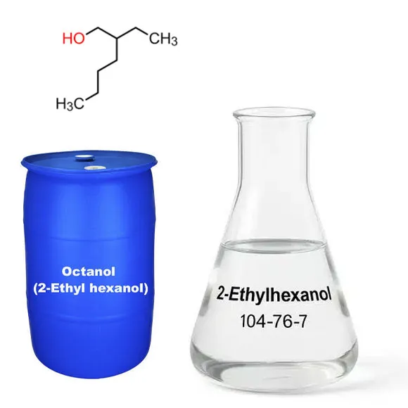 Liquide CAS 104 76 7 de qualité industrielle, 2-éthyl hexanol de pureté à 99 %