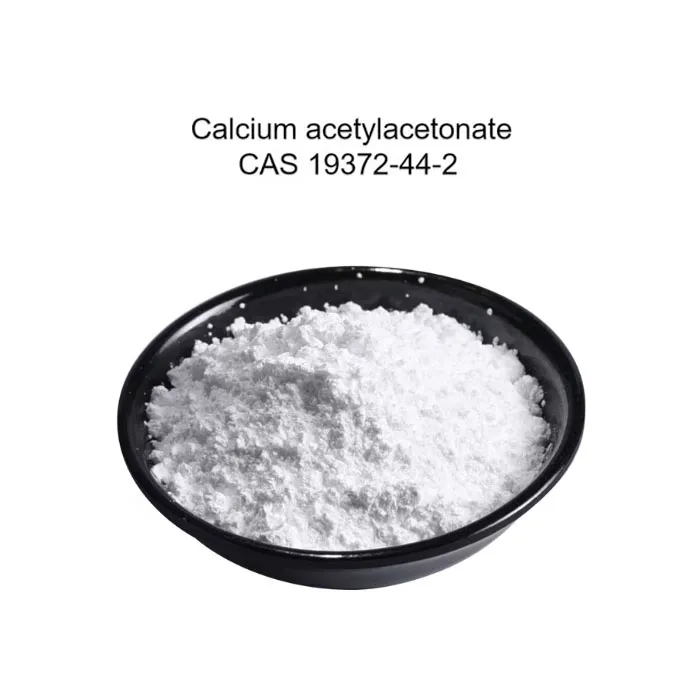 Acétylacétonate de calcium pour le stabilisateur PVC CAS 19372-44-2