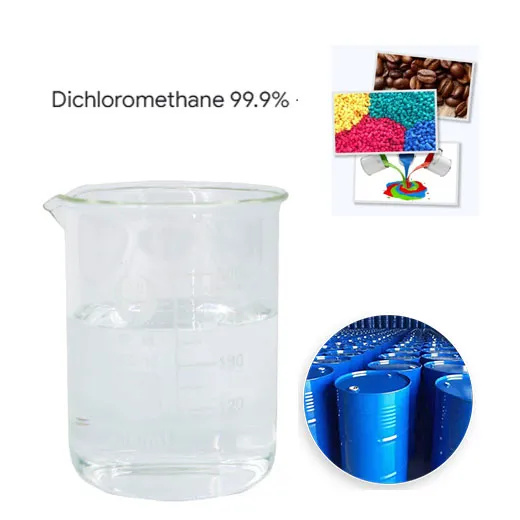 CAS aucun solvant chimique de chlorure de méthylène 75-09-2 DCM Ch2cl2
