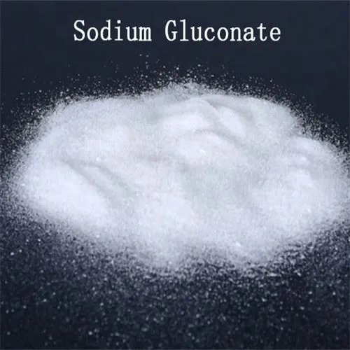Cas de gluconate de sodium additif en béton CAS 527-07-1