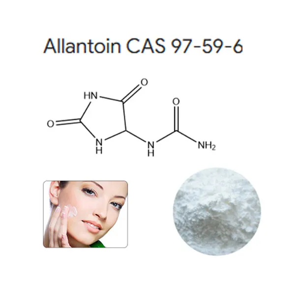Poudre d'allantoin de qualité cosmétique pour peau CAS 97-59-6