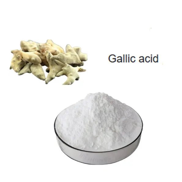 Grade alimentaire 98% Gallic Acid Powder Cas 149-91-7