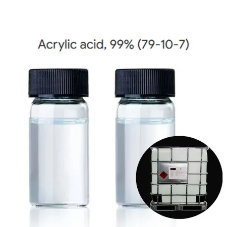 Acide acrylique de haute pureté pour monomères polymères CAS 79-10-7