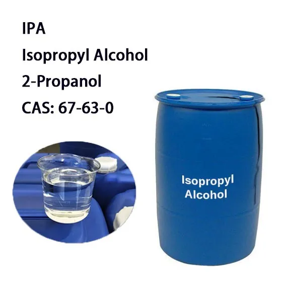 High Purity 70%99% Isopropyl Alcohol IPA for Industrial Use CAS 67-63-0