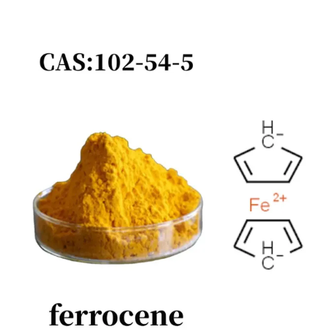 Poudre de ferrocène de haute qualité C10H10FE CAS 102-54-5