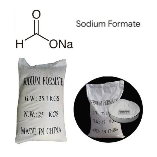 Organic Chemicals Sodium Formate 92% 95% 98% Powder CAS 141-53-7