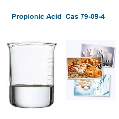 Formule d'acide propionique CAS 79-09-4 de haute pureté, structure, poids moléculaire