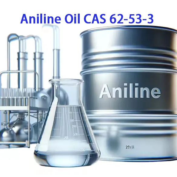 Huile d'aniline chimique organique C6H7N CAS 62-53-3