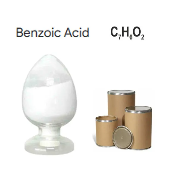 Acide benzoïque chimique organique 99,5% pour le conservateur CAS 65-85-0