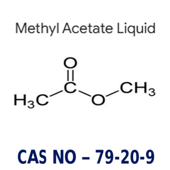 Solvant chimique organique d'acétate de méthyle CAS 79-20-9