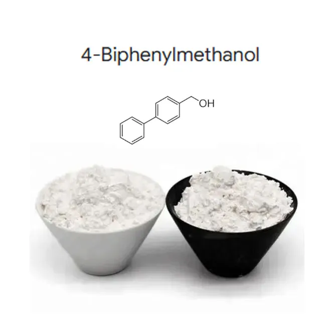 Chemicals organiques (4- phénylphényl) méthanol ou 4- biphénylméthanol CAS 3597-91-9