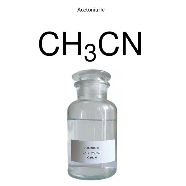 Solvant organique acétonitrile (ACN) C2h3n CAS 75-05-8