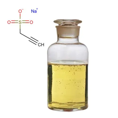 Sodium Propyne Sulfonate ou Sodium Prop -2- yne -1- Sulfonate Cas 55947-46-1 C3H3NAO3S