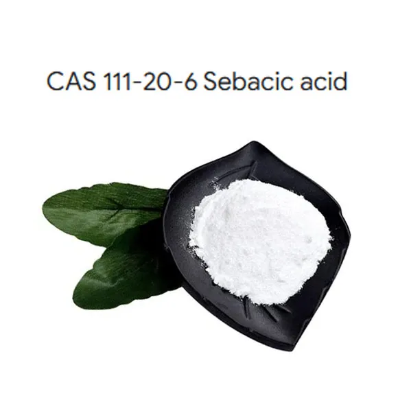 Acide sébacique en poudre blanche pour plastifiant CAS 111-20-6